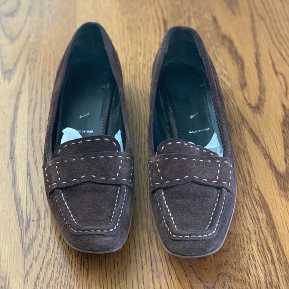 Prada Shoes - Vintage Prada Brown Loafers